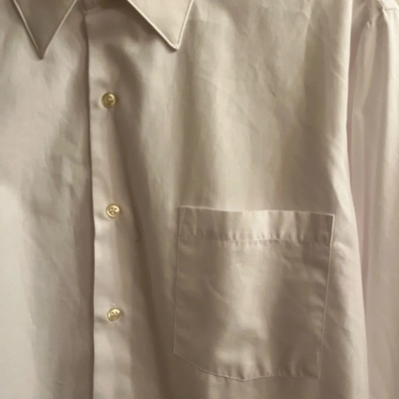 VAN HEUSEN~WHITE DRESS SHIRT~NWOT~SIZE 15.5 - Picture 3 of 5